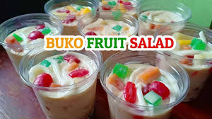 Buko Fruit Salad Buko Fruit Salad Filipino Style Filipino Buko Fruit Fruit Salad Fruit Salad Recipes Fruit Salad Recipe Pinoy