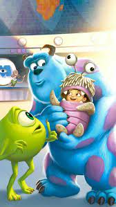 Pixar Wallpaper For Iphone From Uploaded By User Disney Monsters Disney Wallpaper Disney Art