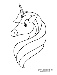The spruce / wenjia tang take a break and have some fun with this collection of free, printable co. Top 100 Magical Unicorn Coloring Pages The Ultimate Free Printable Collection Print Color Fun