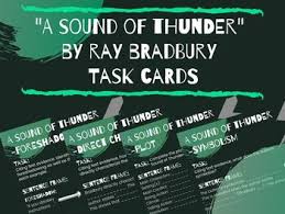 A Sound Of Thunder Plot Worksheets Teaching Resources Tpt