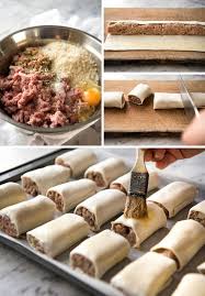 The Best Homemade Sausage Rolls Recipe Easy To Make A Homemade Pork Mince Filling Wrapped In Puf Homemade Sausage Sausage Rolls Recipe Homemade Sausage Rolls