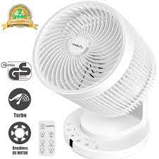 leaderpro ventilateur silencieux ventilateur turbon de table bureau dc moteur oscillation horizonta ventilateur silencieux ventilateur ventilateur de table