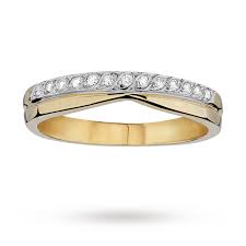 Ladies Diamond Set Shaped 4mm Wedding Ring In 18 Carat Yellow Gold Wedding Rings Jewellery Goldsmiths Wedding Rings Sets Gold Wedding Ring Shapes Antique Wedding Rings