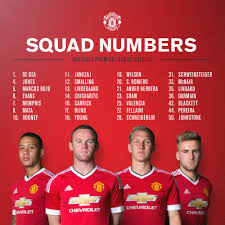 In 1902, and moved to old trafford in 1910. Manchester United On Twitter Our 2015 16 Premierleague Squad Numbers Mufc Http T Co Yxrexkkaxl