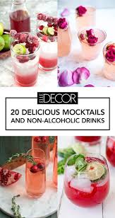 20 Mouthwatering Mocktails That Will Get The Party Started Sans Booze Best Non Alcoholic Drinks Brunch Drinks Easy Mocktail Recipes