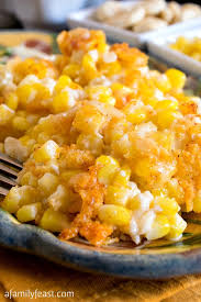 Nantucket Corn Pudding A Creamy Corn Casserole Topped With A Buttery Cheesy Thanksgiving Recipes Side Dishes Thanksgiving Side Dishes Creamy Corn Casserole