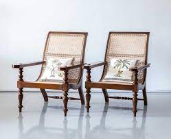 antique british colonial teakwood planter s chairs the past perfect collection furniture style rustic shelves for sale