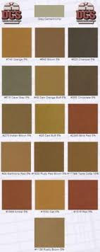 Lambco Color Chart Sealants Waterproofing Coating