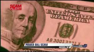 Couple targeted by power company scammers