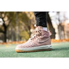 Nike Wmns Lunar Force 1 Duckboot Particle Pink Buy Via Insta Stories Nike Lunarforce Nikewmns S Sneaker Head Air Force Sneakers Nike Air Force Sneaker