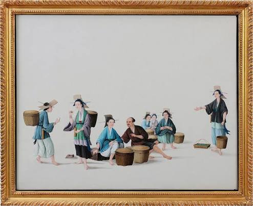 Rare Set of 20 Chinese Export Watercolours Representing The Customs and Trades of China | Thomas Coulborn & Sons