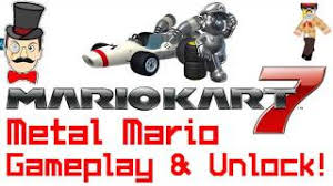 Dec 10, 2011 · * read description*you must get first in special cup 150cc to unlock metal mario. Mario Kart 7 Metal Mario Gameplay Unlock 3ds Hot Let S Play Gameplay Youtube