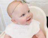 Monogrammed Heirloom Baby Quilt