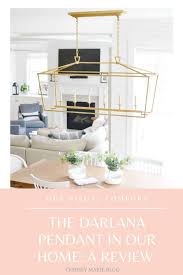 See Our Visual Comfort Darlana Lighting Up Close Chrissy Marie Blog In 2020 Visual Comfort Home Decor Dining Room Small