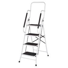 China 4 step ladder products offered by china 4 step ladder manufacturers, find more 4 step ladder suppliers, wholesalers & exporter quickly visit hisupplier.com. Folding Four Step Ladder With Handrails By Livingsure Walmart Com Walmart Com