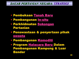 Tanaman ladang seperti kelapa sawit diberi perhatian dengan. Dasar Dasar Utama Kerajaan Dasar Awam Ppt Download