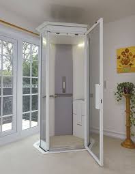 Our Lifestyle Home Lift Takes Up No More Space Than An Arm Chair Wide Range Of Colours And Finishes Quick Easy Installation House Elevation Home House Lift