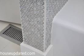 Tips For How To Install Penny Tile House Updated Penny Tile Penny Round Tiles Penny Round Backsplash