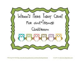 Whos Here Today Chart Worksheets Teaching Resources Tpt