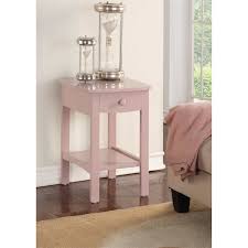 Find a dealer carrying our furniture near you! Emerald Home Home Decor 1 Drawer Pink Nightstand With Open Shelf And Wood Hardware