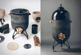 Noori Is Quite Possibly The Most Attractive Bbq Ever Made The Noori V01 Is A Modular Grill Whose Modular Components Facili Barbecue Design Fire Grill Grilling