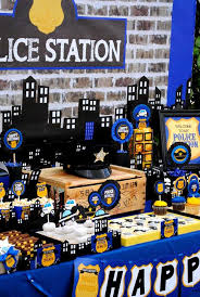 While the idea of becoming an officer may seem exciting and heroic, many soon realize it's not what they expected. Police Officer Retirement Party Ideas At Work Police Birthday Police Themed Birthday Party Police
