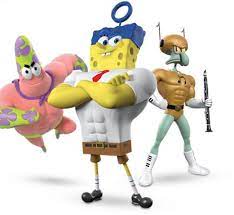 Sb M Sponge Out Of Water Cast Spongebob Superhero Spongebob Squarepants Spongebob