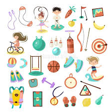 Cute happy cartoon boy playing. Cartoon Sports Equipment Stock Illustrations 11 992 Cartoon Sports Equipment Stock Illustrations Vectors Clipart Dreamstime