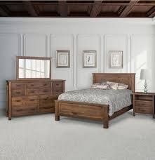 King size 3 piece bedroom sets : Toledo Three Piece Bedroom Set From Dutchcrafters Amish Furniture