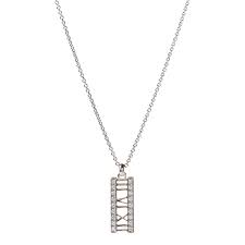 Atlas™:x closed wide ring in rose gold with pavé diamonds, 7.5 mm wide. Tiffany 18k White Gold Diamond Atlas Bar Pendant Necklace 430520 Fashionphile