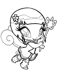 Luckette Winx Club Cartoon Coloring Pages Coloring Pages Fairy Coloring Pages