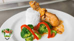 SURINAAMSE KIP IN TOMATEN SAUS MET RIJST + ... - YouTube