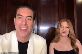 Sacha baron cohen was born on october 13, 1971. Sacha Baron Cohen Has Night Of Success At Sag Awards As He Is Joined By Wife Isla Fisher 247 News Around The World