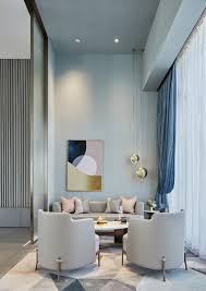 Interlacement Of Light Color Space And Sequence Sense Building Design Building E Interior Design Network Design Case Interior Living Room Home Decor
