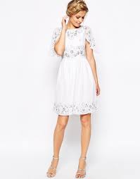 Frock And Frill Embellished Skater Dress With Cape Detail At Asos Com Frock And Frill Pretty Dresses Cape Dress