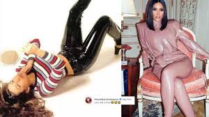 Karisma Kapoor drops her throwback picture wearing the latex pant, says  Hey Kim Kardashian, Lolo did it first.; Kareena Kapoor reacts