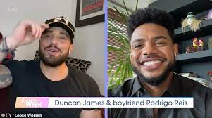 Check spelling or type a new query. Duncan James And Boyfriend Rodrigo Reis Make Their Tv Debut On Loose Women Oltnews