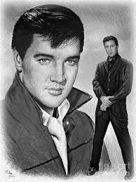 Black And White Elvis Jigsaw Puzzles for Sale