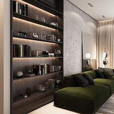 Choose marble and ceramic for. New The 10 Best Home Decor With Pictures La Chaleur Du Noyer Fonce Baigne Par U Interieur Maison Design Decoration Mur Interieur Salon Amenagement Salon