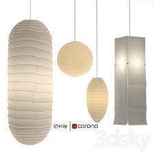 Oriental furniture what began in 1985 as a simple retail store in natick, mass., has now blossomed into oriental furniture, one of the largest online retailers of furniture, gifts, and accessories. 3d Models Pendant Light Akari Paper Japan Lantern Collection Isamu Noguchi