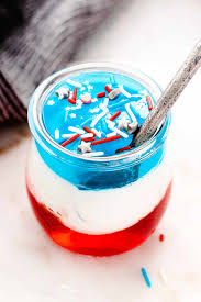 And don't forget the sides! 4th Of July Jello Cups