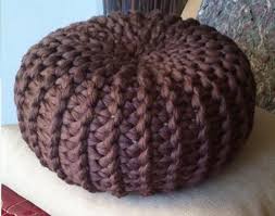 Knitted pouf pattern poof knitting ottoman footstool by iswoolish, €2.50. Large Pouf Ottoman Ideas On Foter