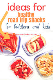 This lunch box features a triple design that is perfect for kids who like to snack multiple times per day. Healthy Road Trip Snacks For Adults Kids And Toddlers A Mom Explores