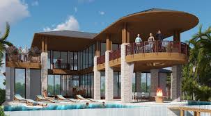 New construction with contemporary spaces and layout and natural materials for a rustic feel. Contemporary Rustic Cay Affiniti Architects