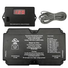 Check spelling or type a new query. Progressive Industries Ems Hw50c Hardwire 50 Amp Rv Surge Protector W Remote Display
