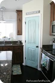 Pretty Painted Pantry Door The House Of Smiths Home Home Diy Painted Pantry