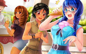 Another huniepop android game is a kitty power matchmaker, a unique dating sim with a touch of comedy. Huniepop Ice Cream Accident Hd Desktop Wallpaper Widescreen High Definition Fullscreen