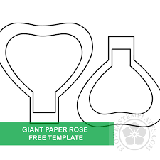 12 rosette and poppy centers in addition to rose centers. Giant Paper Rose Template Printable Flowers Templates