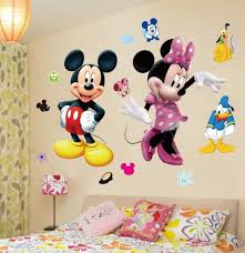 You might also like this photos or back to mickey mouse wall decor ideas. Stickers Home Decor Mickey And Friends Clubhouse 3d Wall Sticker Vinyl Mural Decal Kids Room Decor