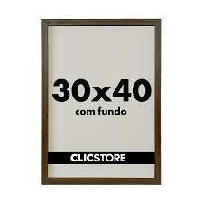Moldura 30x40 Para Imagens Foto Poster - Clic Store